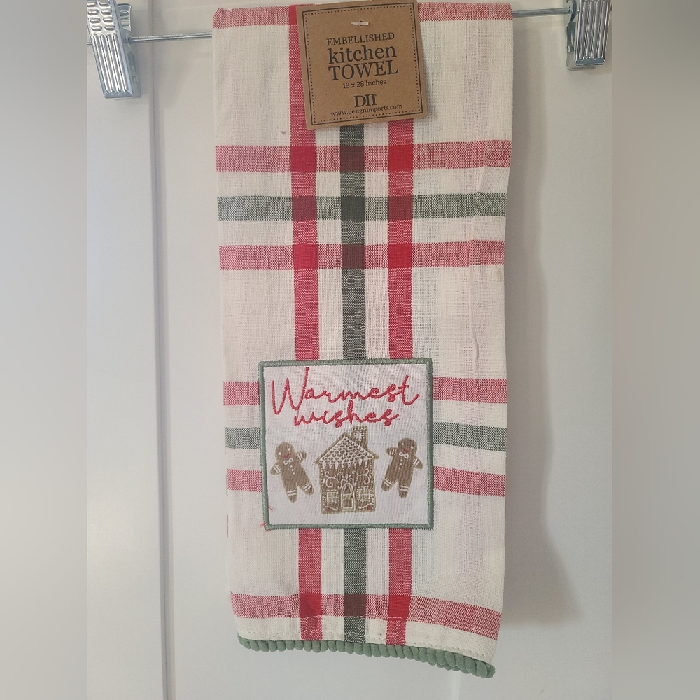Plaid Seasonal Kitchen Towel